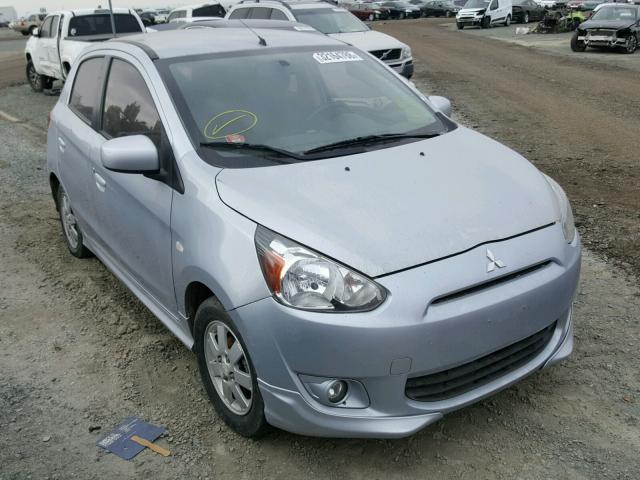 ML32A4HJ5EH003224 - 2014 MITSUBISHI MIRAGE ES SILVER photo 1