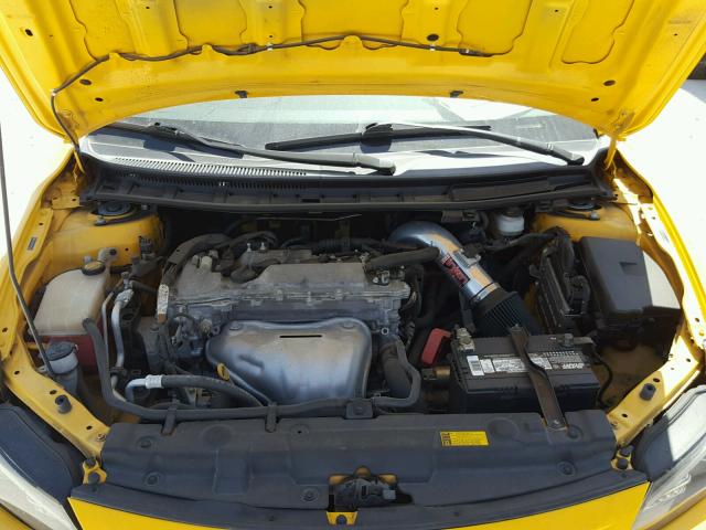 JTKJF5C75C3024332 - 2012 TOYOTA SCION TC 黄色 照片 7