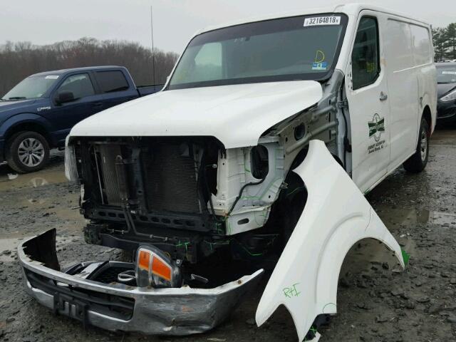 1N6BF0KM2CN101617 - 2012 NISSAN NV 1500 WHITE photo 2