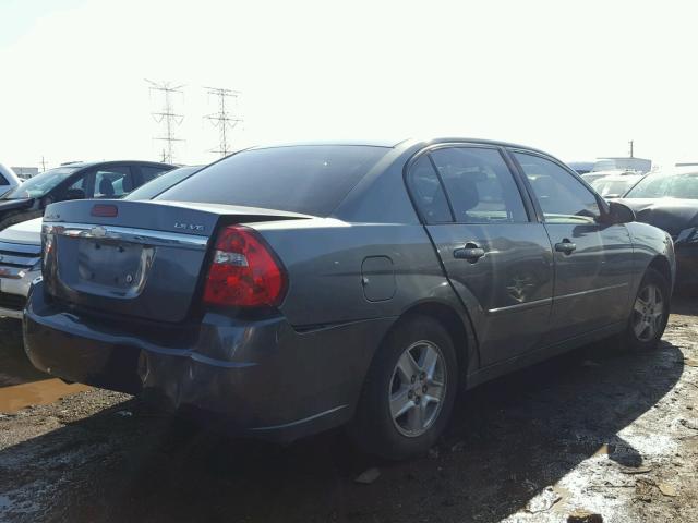 1G1ZT52854F103537 - 2004 CHEVROLET MALIBU LS GRAY photo 4