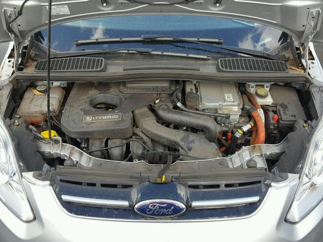 1FADP5BU5DL523678 - 2013 FORD C-MAX SEL SILVER photo 7