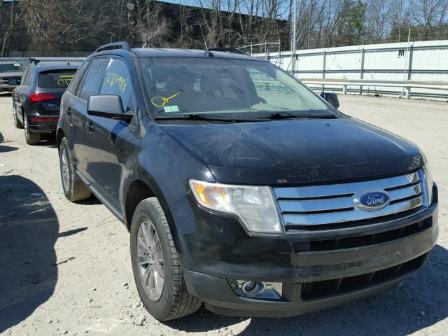 2FMDK38CX7BA58827 - 2007 FORD EDGE SEL BLACK photo 1