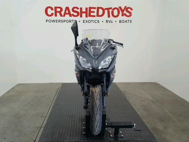 JKAEXEJ18JDA02513 - 2018 KAWASAKI EX650 J ნაცრისფერი ფოტო 2