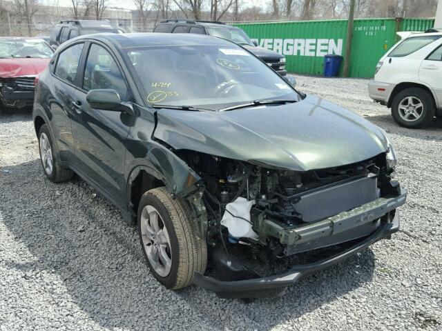 3CZRU6H37JG701252 - 2018 HONDA HR-V LX GREEN photo 1