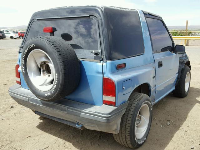 2CNBE18U6R6930704 - 1994 GEO TRACKER BLUE photo 4