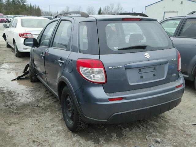 JS2YB413685108012 - 2008 SUZUKI SX4 BASE GRAY photo 3