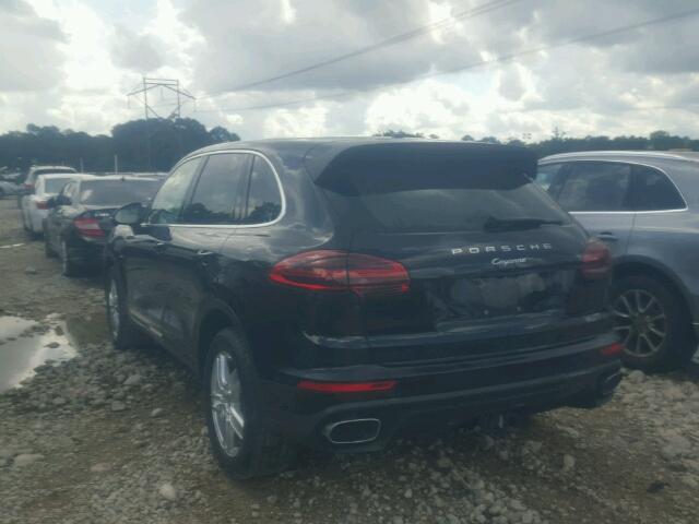 WP1AF2A21FLA44268 - 2015 PORSCHE CAYENNE BLACK photo 3