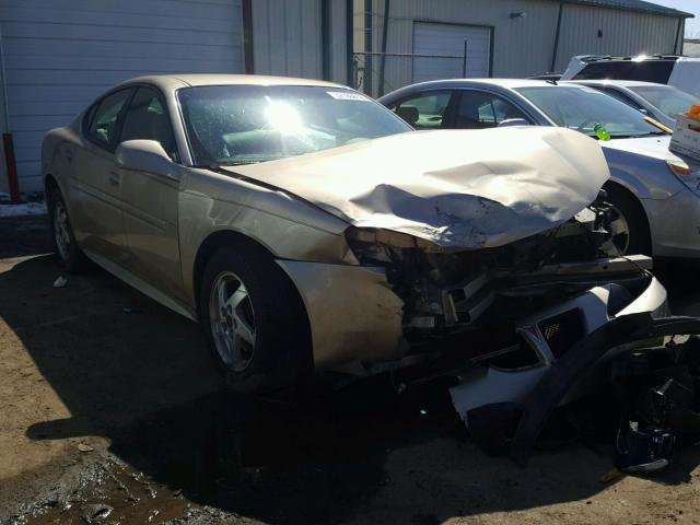 2G2WP522151203089 - 2005 PONTIAC GRAND PRIX Բեժ լուսանկար 1