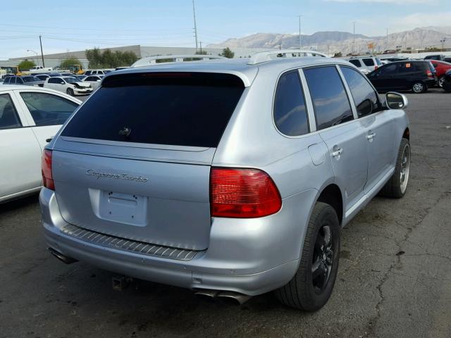 WP1AC29P64LA90927 - 2004 PORSCHE CAYENNE TU SILVER photo 4