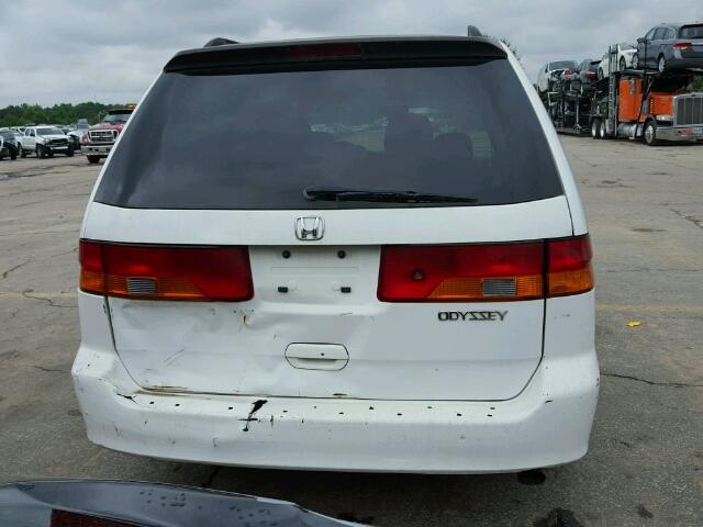 5FNRL18063B066048 - 2003 HONDA ODYSSEY EX WHITE photo 10