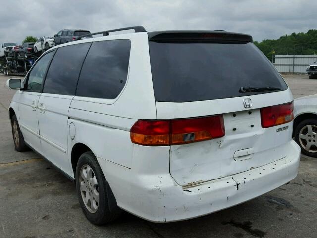 5FNRL18063B066048 - 2003 HONDA ODYSSEY EX WHITE photo 3