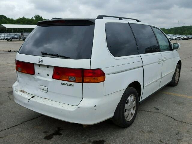 5FNRL18063B066048 - 2003 HONDA ODYSSEY EX WHITE photo 4