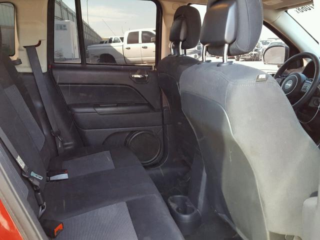 1C4NJDBB3DD262814 - 2013 JEEP COMPASS SP RED photo 6