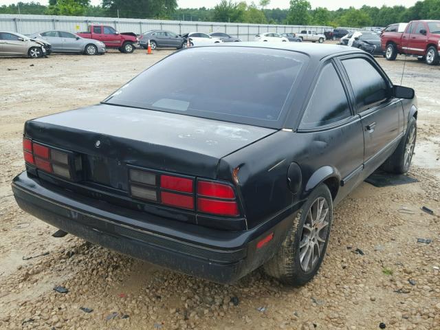 1G1JC14G1LJ304731 - 1990 CHEVROLET CAVALIER B BLACK photo 4