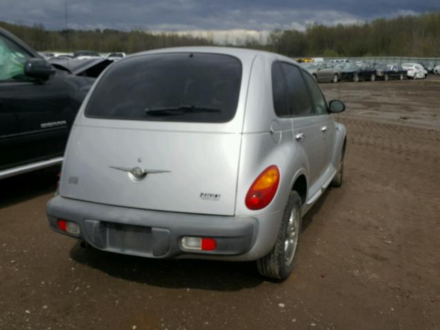 3C8FY4BB71T530672 - 2001 CHRYSLER PT CRUISER SILVER photo 4