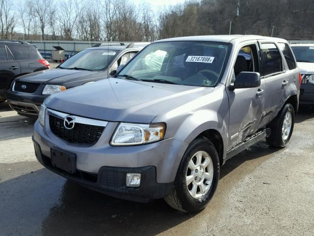 4F2CZ92Z98KM25848 - 2008 MAZDA TRIBUTE I BLACK photo 2