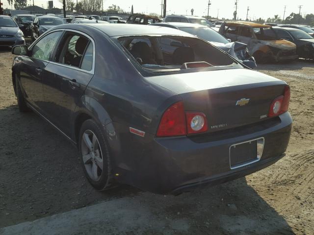 1G1ZC5EU1BF197115 - 2011 CHEVROLET MALIBU 1LT 灰色 照片 3