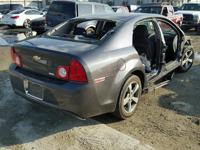 1G1ZC5EU1BF197115 - 2011 CHEVROLET MALIBU 1LT 灰色 照片 4