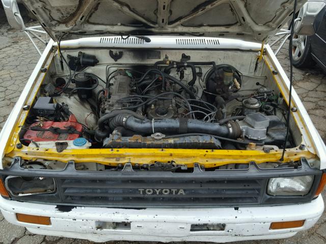 JT5RN75U0J0018783 - 1988 TOYOTA PICKUP CAB WHITE photo 7