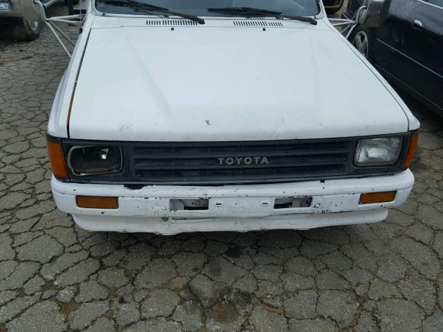 JT5RN75U0J0018783 - 1988 TOYOTA PICKUP CAB WHITE photo 9