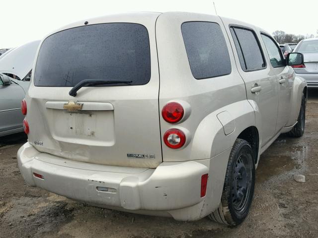 3GNCA13B59S570442 - 2009 CHEVROLET HHR LS Bej foto 4