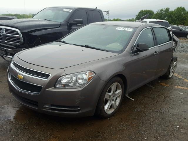 1G1ZB5E11BF318282 - 2011 CHEVROLET MALIBU LS ნაცრისფერი ფოტო 2
