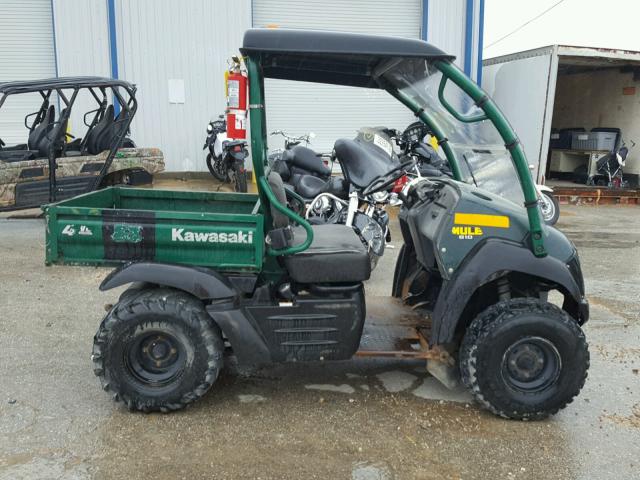 JK1AFEA119B543523 - 2009 KAWASAKI KAF400 A GREEN photo 9