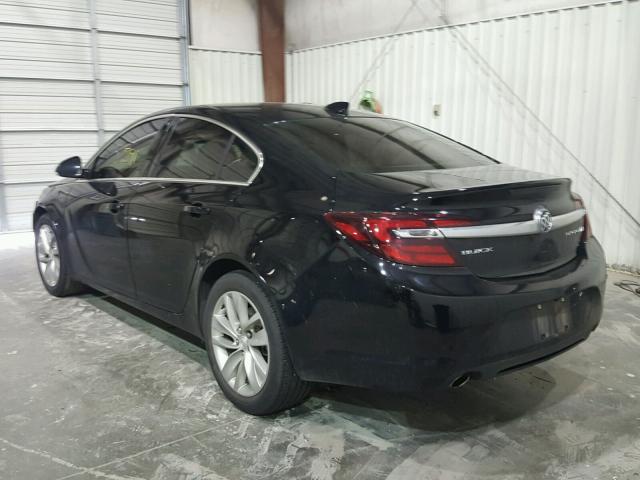 2G4GK5EX3G9159344 - 2016 BUICK REGAL BLACK photo 3