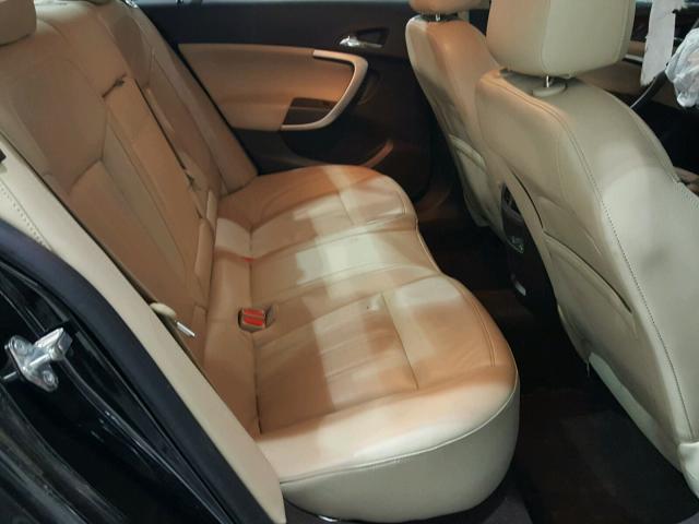 2G4GK5EX3G9159344 - 2016 BUICK REGAL BLACK photo 6