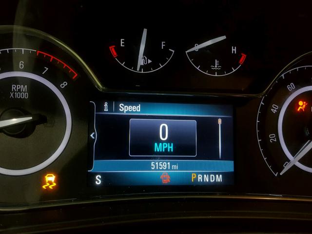 2G4GK5EX3G9159344 - 2016 BUICK REGAL BLACK photo 8