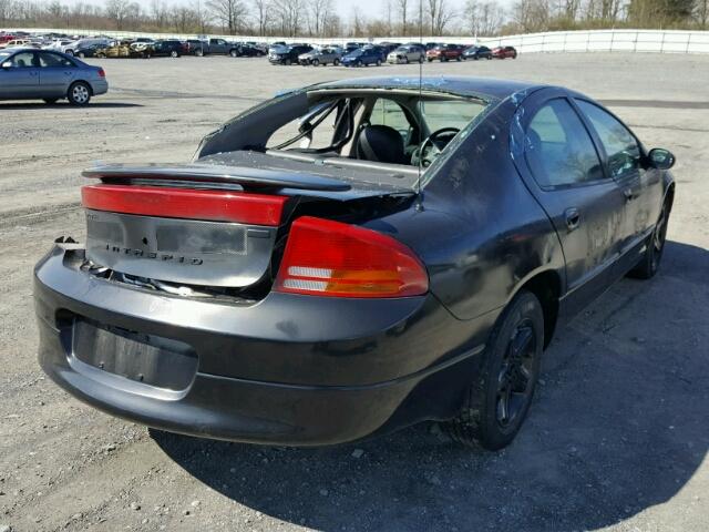 2B3AD56G24H588903 - 2004 DODGE INTREPID E BLACK photo 4