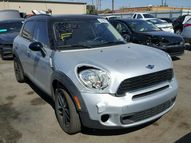 WMWZC3C50DWP22947 - 2013 MINI COOPER S C SILVER photo 1