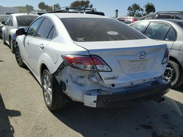 1YVHZ8CH6B5M06325 - 2011 MAZDA 6 I أبيض صورة 3