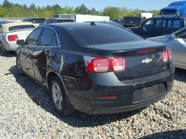 1G11B5SA3DF189112 - 2013 CHEVROLET MALIBU LS შავი ფოტო 3