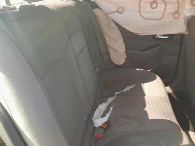 1G11B5SA3DF189112 - 2013 CHEVROLET MALIBU LS შავი ფოტო 6