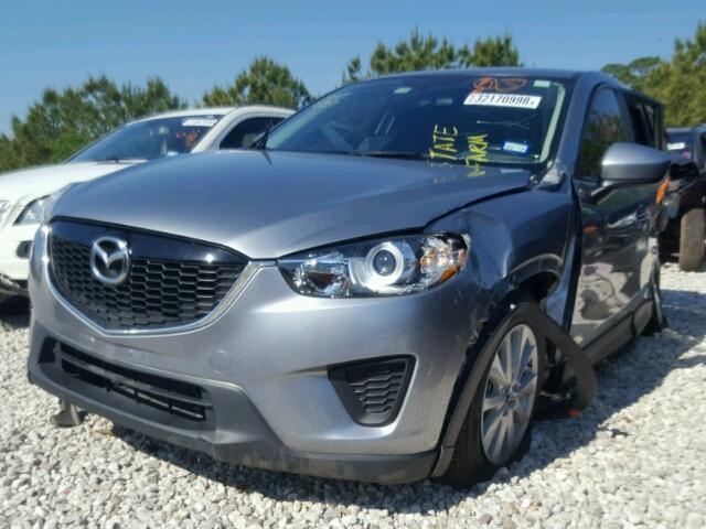 JM3KE2BE3E0342362 - 2014 MAZDA CX-5 SPORT GRAY photo 2