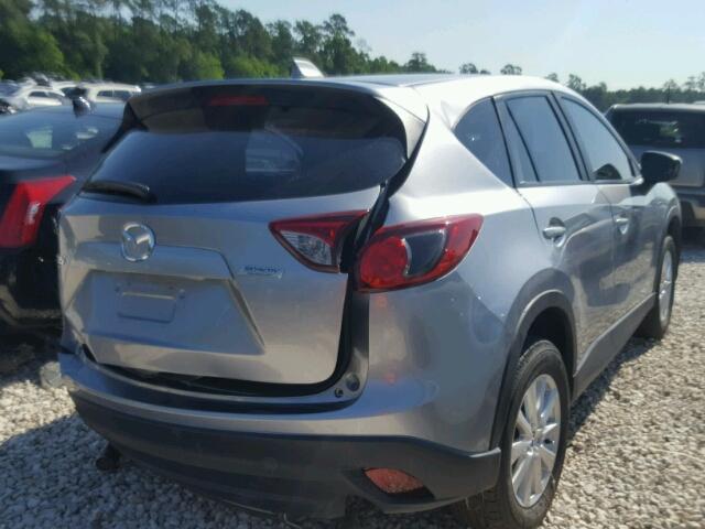 JM3KE2BE3E0342362 - 2014 MAZDA CX-5 SPORT GRAY photo 4