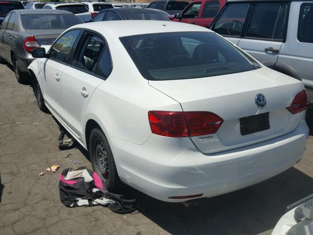 3VW2K7AJ5DM268495 - 2013 VOLKSWAGEN JETTA BASE 白色 照片 3