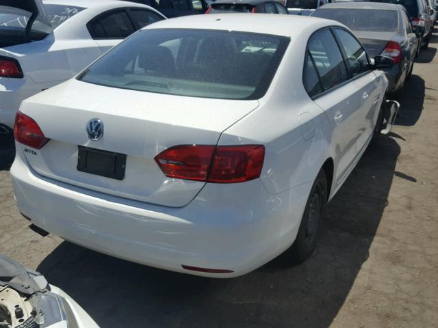 3VW2K7AJ5DM268495 - 2013 VOLKSWAGEN JETTA BASE 白色 照片 4