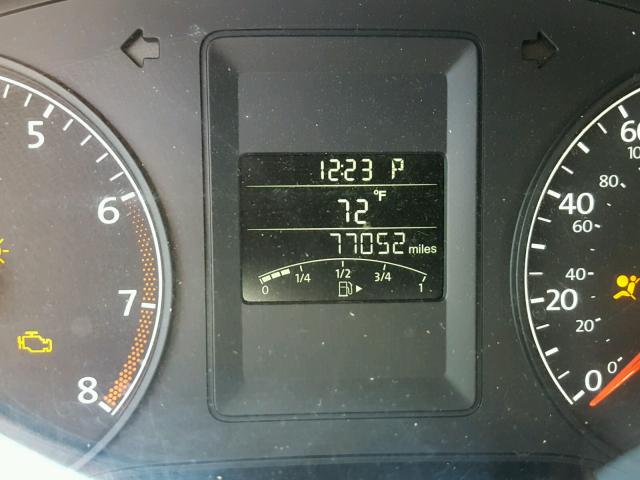 3VW2K7AJ5DM268495 - 2013 VOLKSWAGEN JETTA BASE 白色 照片 8