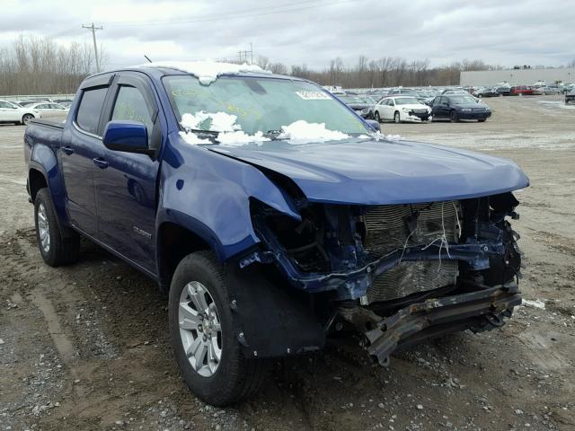 1GCGTCE3XG1307710 - 2016 CHEVROLET COLORADO L BLUE photo 1