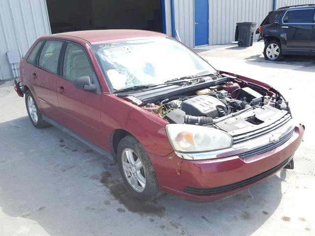 1G1ZT62885F191233 - 2005 CHEVROLET MALIBU MAX 红色 照片 1