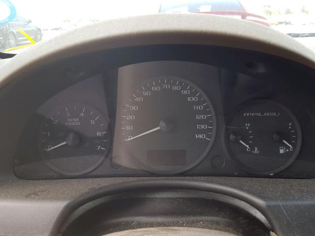 1G1ZT62885F191233 - 2005 CHEVROLET MALIBU MAX 红色 照片 8