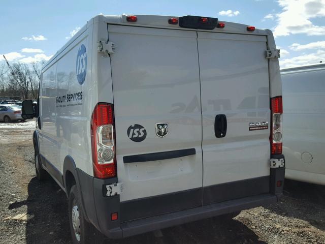 3C6TRVAG2GE129071 - 2016 RAM PROMASTER WHITE photo 3
