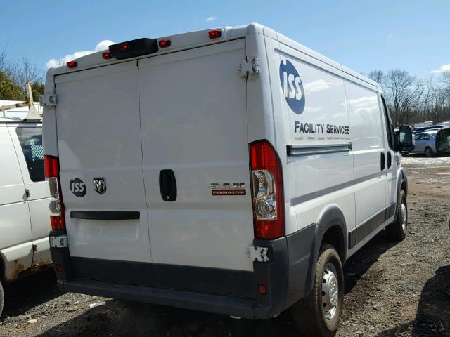 3C6TRVAG2GE129071 - 2016 RAM PROMASTER WHITE photo 4