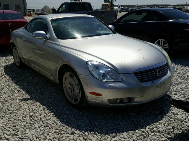 JTHFN48Y920034128 - 2002 LEXUS SC 430 SILVER photo 1