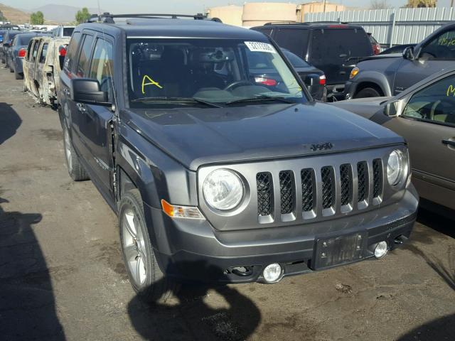 1C4NJRCB5ED528718 - 2014 JEEP PATRIOT LI GRAY photo 1