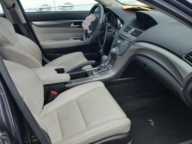 19UUA9F52EA001448 - 2014 ACURA TL TECH GRAY photo 5