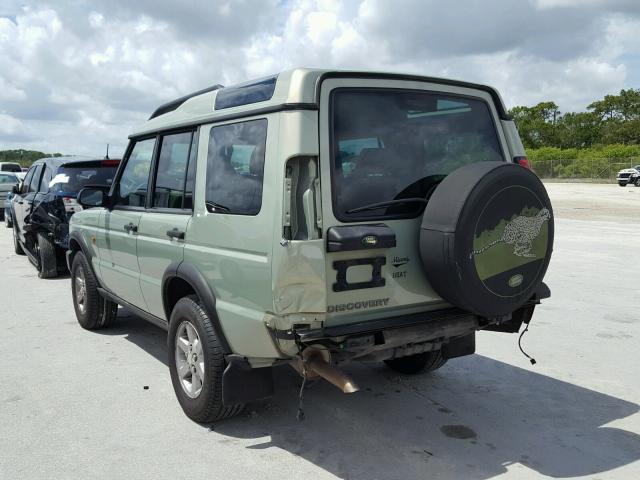 SALTL19424A846753 - 2004 LAND ROVER DISCOVERY GREEN photo 3
