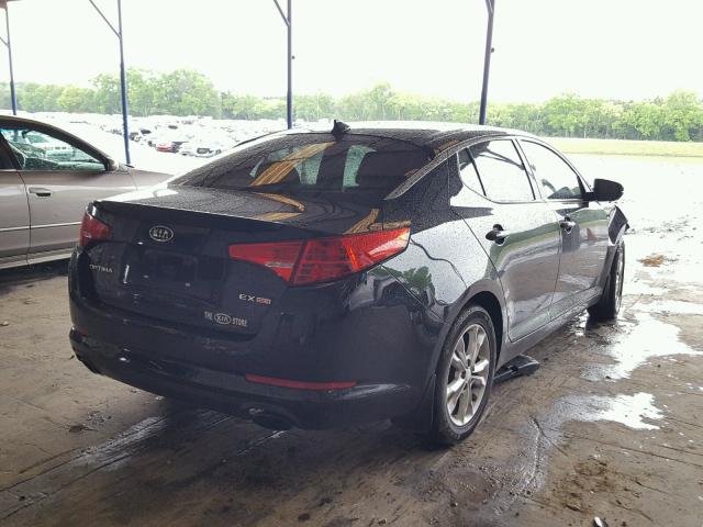 5XXGN4A79CG023539 - 2012 KIA OPTIMA EX BLACK photo 4